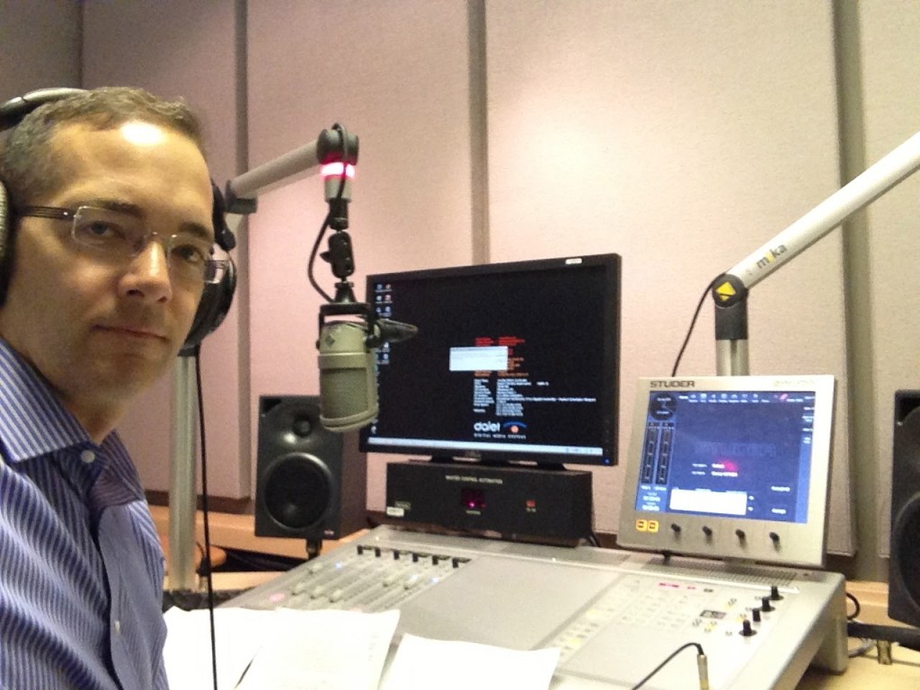 Talking about unplugging on CBC Radio